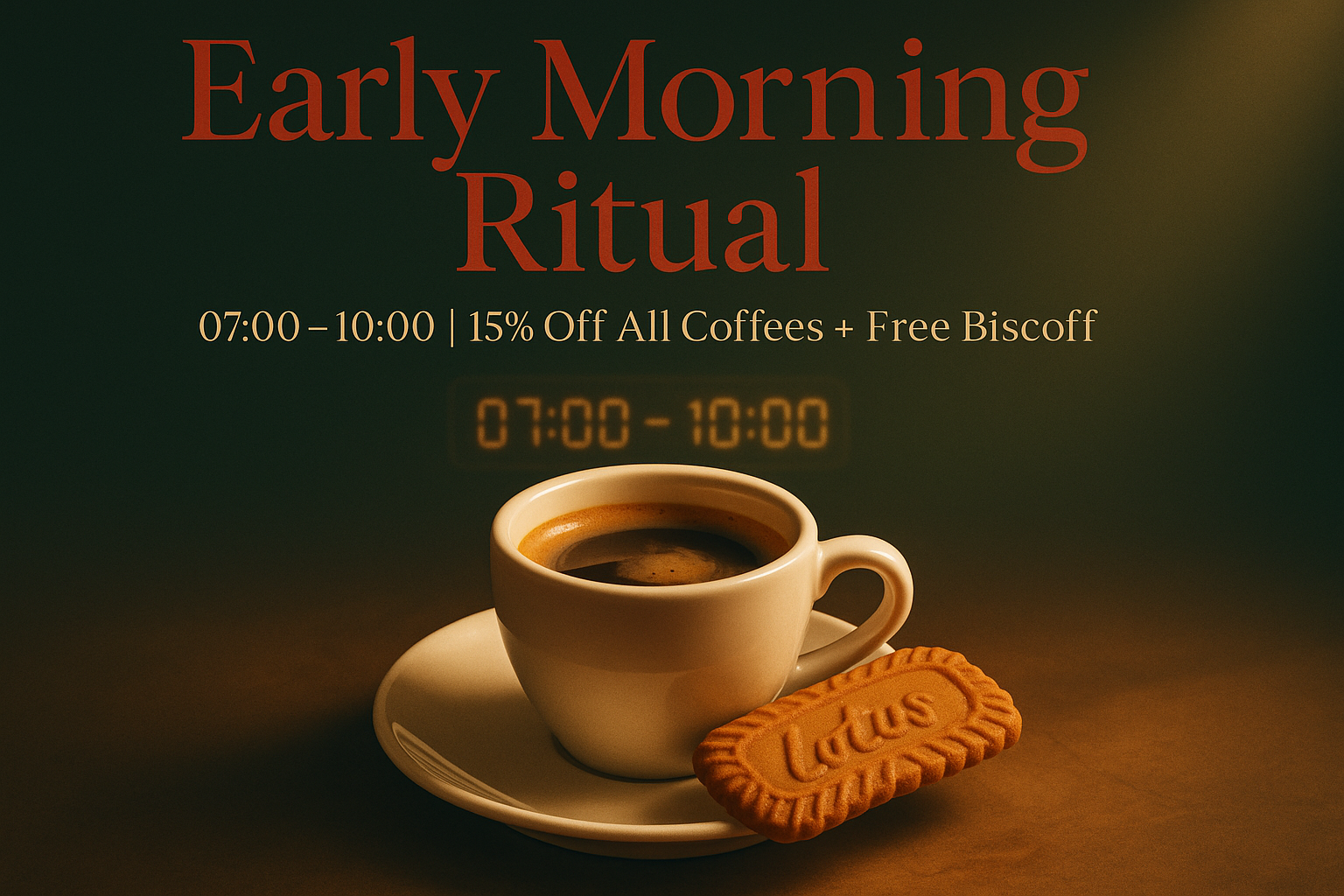 Corner Coffee Bar Special Element