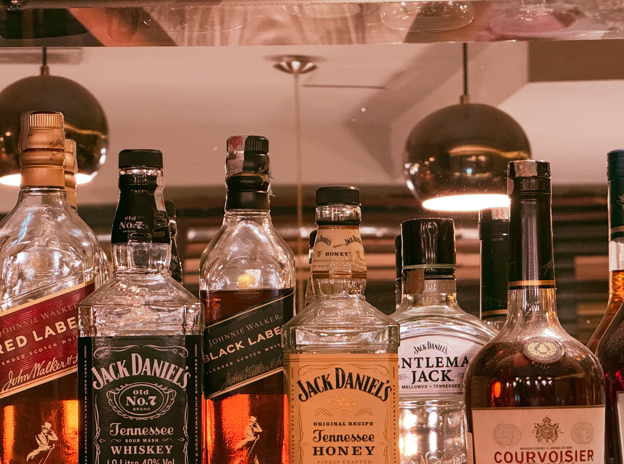 Selection of Whiskey & Cognac